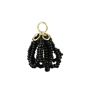 Hangers van facet Gold-black
