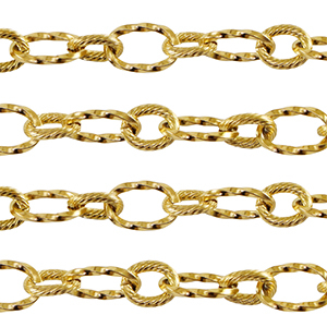 Benodigdheden van Stainless steel Roestvrij staal (RVS) jasseron ankerketting Gold