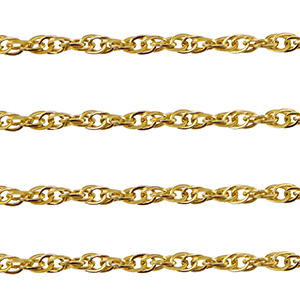 Benodigdheden van Stainless steel Roestvrij staal (RVS) jasseron twist Gold