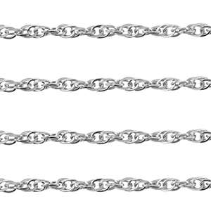 Benodigdheden van Stainless steel Roestvrij staal (RVS) jasseron twist Silver