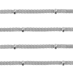 Benodigdheden van Stainless steel Roestvrij staal (RVS) jasseron Silver
