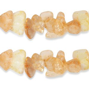 Chips stone kraal citrienkwarts Sweet orange