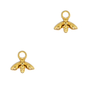 Bedels van Stainless steel Roestvrij staal (RVS) bee Goud