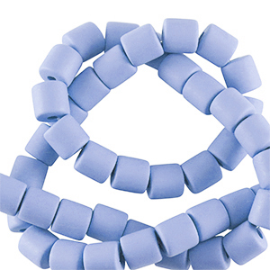 Polymeer kraal 6mm Blissful blue