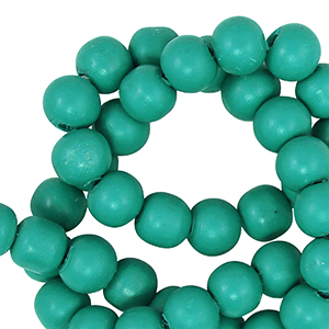 Polymeer kraal 6mm Green