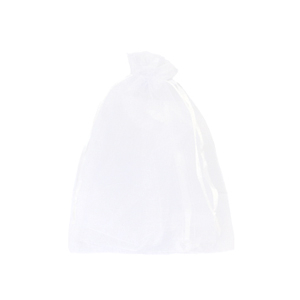 Organza sieradenzakje 7x9cm White