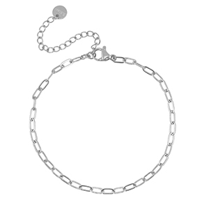 Armbanden van Stainless steel Roestvrij staal (RVS) Silver