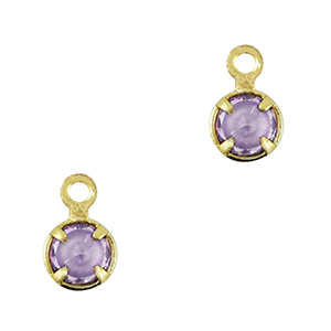 Hanger van Crystal Glass Purple-gold