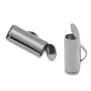 Benodigdheden van Stainless steel Roestvrij staal (RVS) schuif eindkap Silver