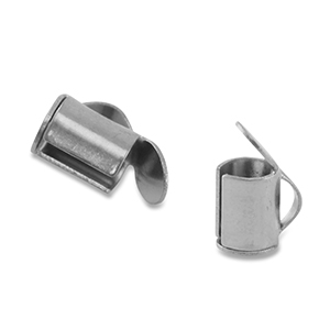 Benodigdheden van Stainless steel Roestvrij staal (RVS) schuif eindkap Silver