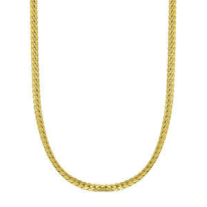 Kettingen van Stainless steel Roestvrij staal (RVS) Gold