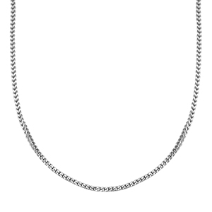 Kettingen van Stainless steel Roestvrij staal (RVS) Silver