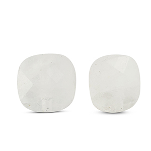 Kralen natuursteen glas vierkant White