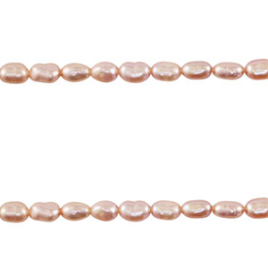 BQ Zoetwaterparels rice Seashell pink