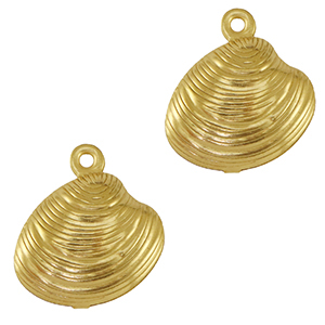 Bedels van Stainless steel Roestvrij staal (RVS) shell Gold