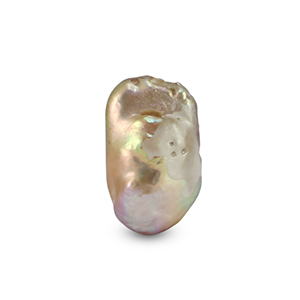 BQ Zoetwaterparels baroque Natural pink