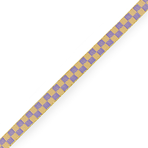 Tekstlint cubes Yellow-purple