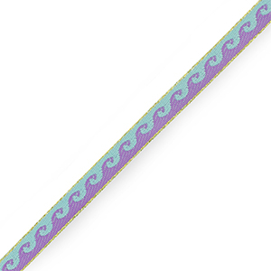 Tekstlint waves Blue-purple