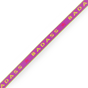 Tekstlint "badass" Purple