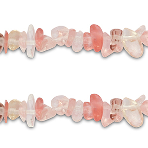 Chipstone kraal Transparent watermelon Pink