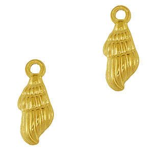 Bedels van Stainless steel Roestvrij staal (RVS) whelk Gold