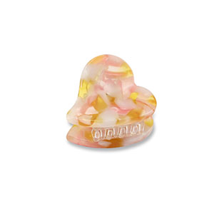 Haaraccessoires haarklem heart Pink-gold