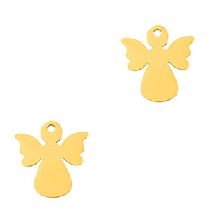 Bedels van Stainless steel Roestvrij staal (RVS) angel Gold