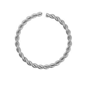 Benodigdheden van Stainless steel Roestvrij staal (RVS) buigring Silver