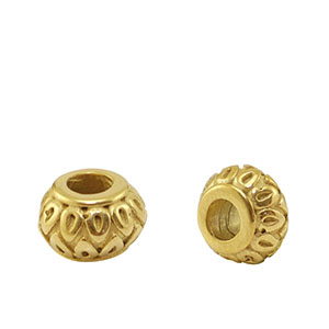 Kralen van Stainless steel Roestvrij staal Gold