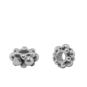 Kralen van Stainless steel Roestvrij staal Silver