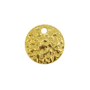 Bedels van Stainless steel Roestvrij staal (RVS) round Gold