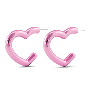 Musthave oorbellen heart Pink