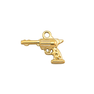 Bedels van Stainless steel Roestvrij staal (RVS) revolver Gold