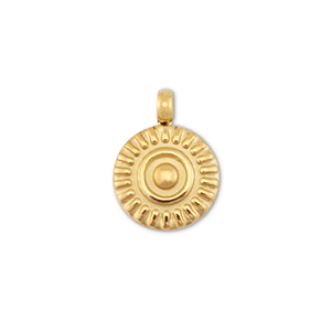 Bedels van Stainless steel Roestvrij staal (RVS) sun Gold