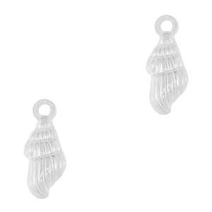 Bedels van Stainless steel Roestvrij staal (RVS) shell Silver