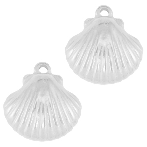 Bedels van Stainless steel Roestvrij staal (RVS) shell Silver