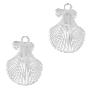 Bedels van Stainless steel Roestvrij staal (RVS) shell Silver