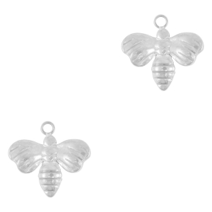 Bedels van Stainless steel Roestvrij staal (RVS) wasp Silver