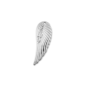 Bedels van Stainless steel Roestvrij staal (RVS) wing Silver