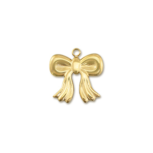 Bedels van Stainless steel Roestvrij staal (RVS) bow Gold