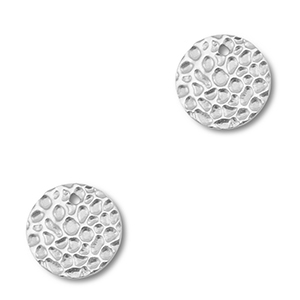 Bedels van Stainless steel Roestvrijstaal (RVS) round Silver