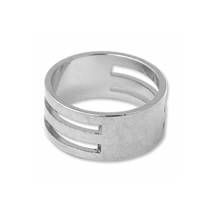 Buigring opener van Stainless steel Roestvrij staal (RVS) Silver