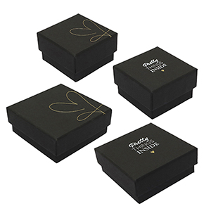 (Cadeau) doosjes voor sieraden mix Black