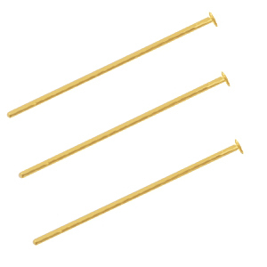DQ metalen nietstift 25mm Goud (nikkelvrij)