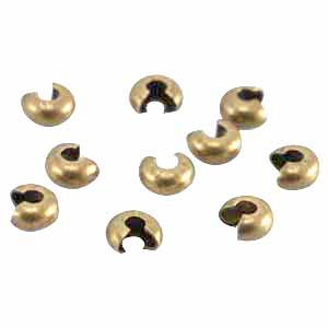 Knijpkraalverberger DQ metaal 5mm Antiek brons (nikkelvrij)