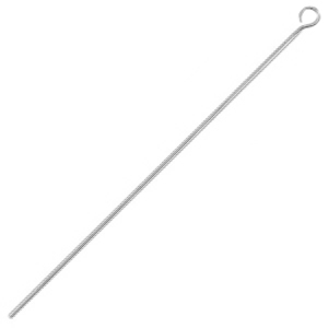 DQ metaal kettelstift 70mm Antiek zilver (nikkelvrij)