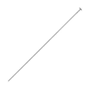 DQ metaal nietstift 50mm Antiek zilver (nikkelvrij)