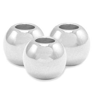 Metaal kralen DQ 6mm Antiek zilver (nikkelvrij)