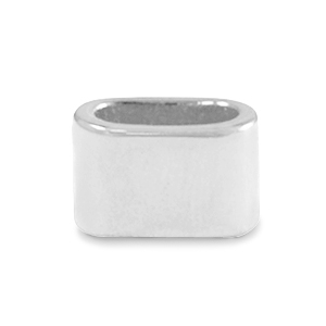 Metaal schuivers DQ &Oslash;10mm Antiek zilver (nikkelvrij)