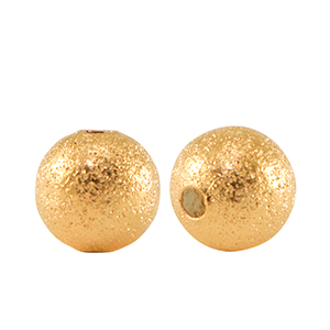 Metaal kralen DQ 8mm Goud (nikkelvrij)